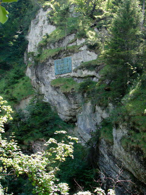 Blick auf die Kaiser-Wilhelm-Tafel