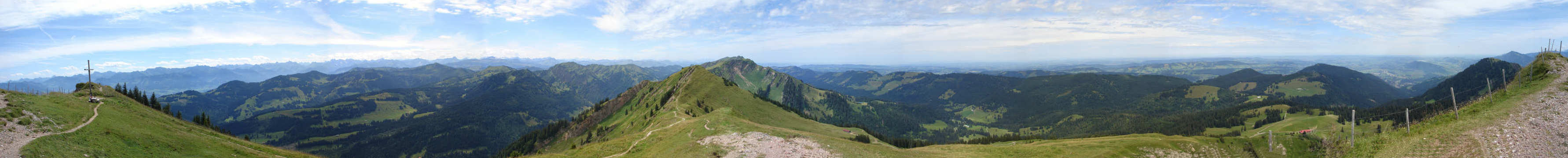 Panoramablick vom Stuiben
